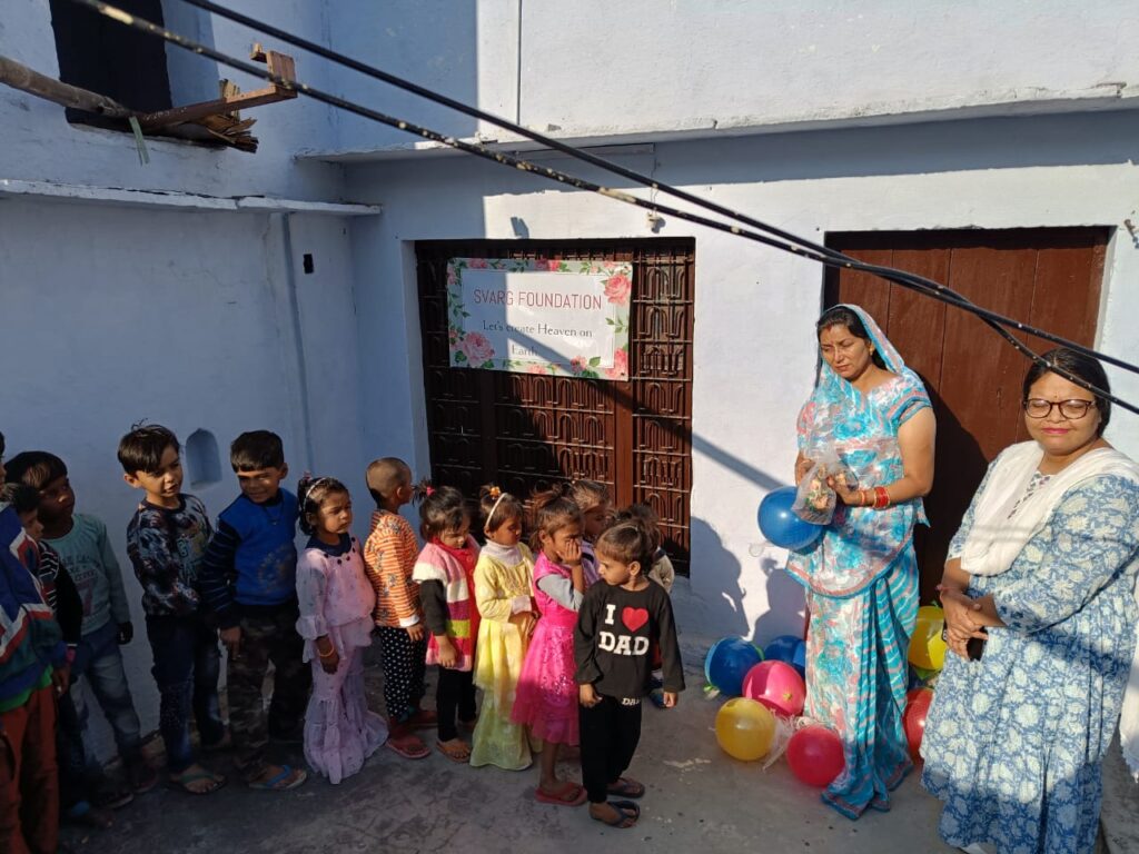 TOYS DISTRIBUTION TO NEEDY CHILDREN AT HEAD OFFICE, AGRA