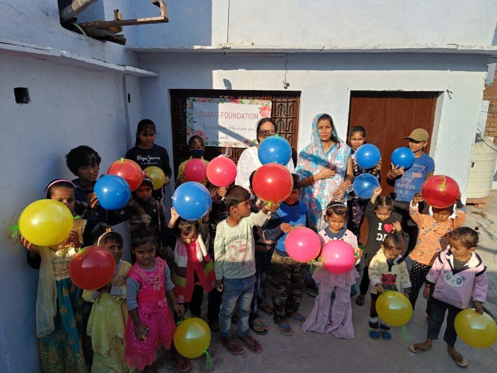 TOYS DISTRIBUTION TO NEEDY CHILDREN AT HEAD OFFICE, AGRA